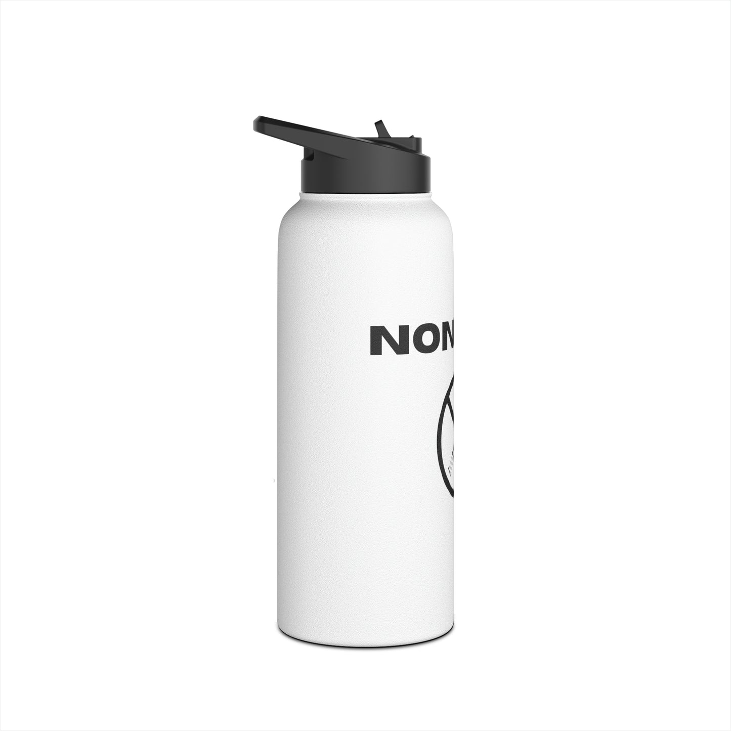 Non GMO Stainless Steel Water Bottle, Standard Lid