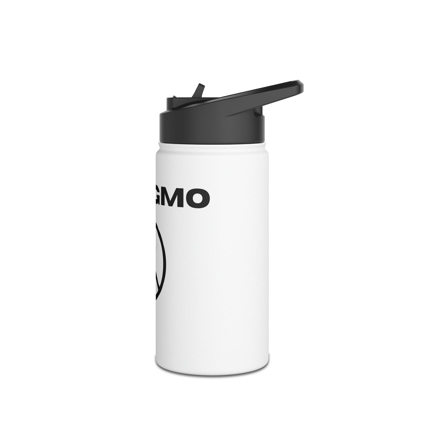 Non GMO Stainless Steel Water Bottle, Standard Lid