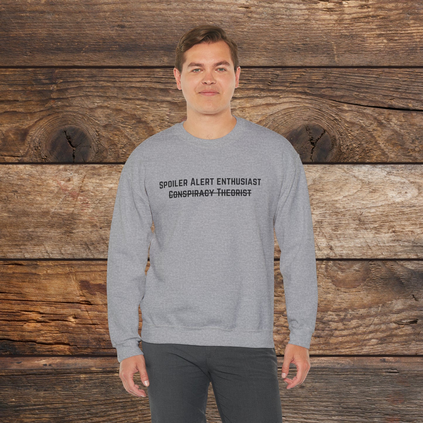 Spoiler Alert Enthusiast Crewneck Sweatshirt