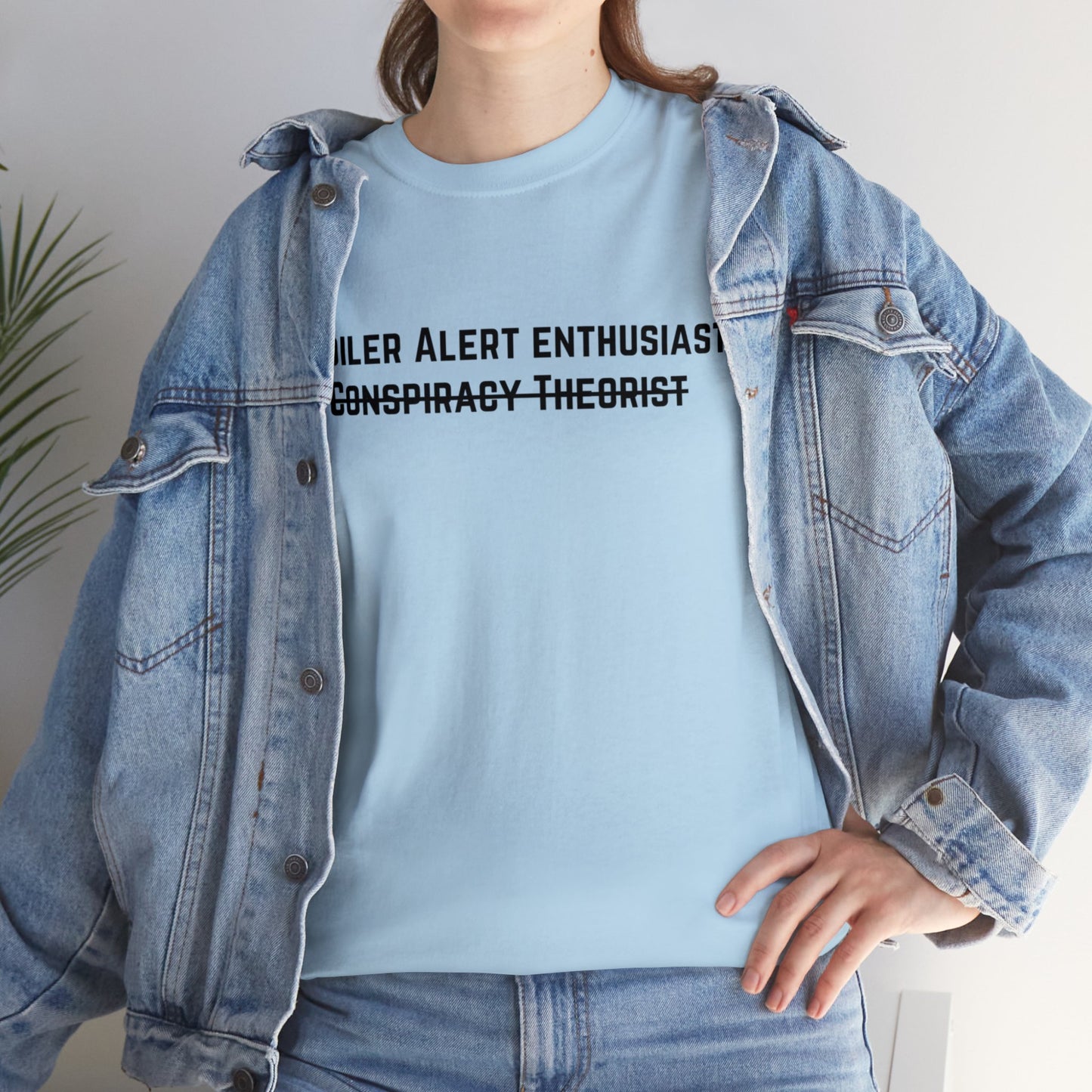 Spoiler Alert Enthusiast Unisex Heavy Cotton Tee