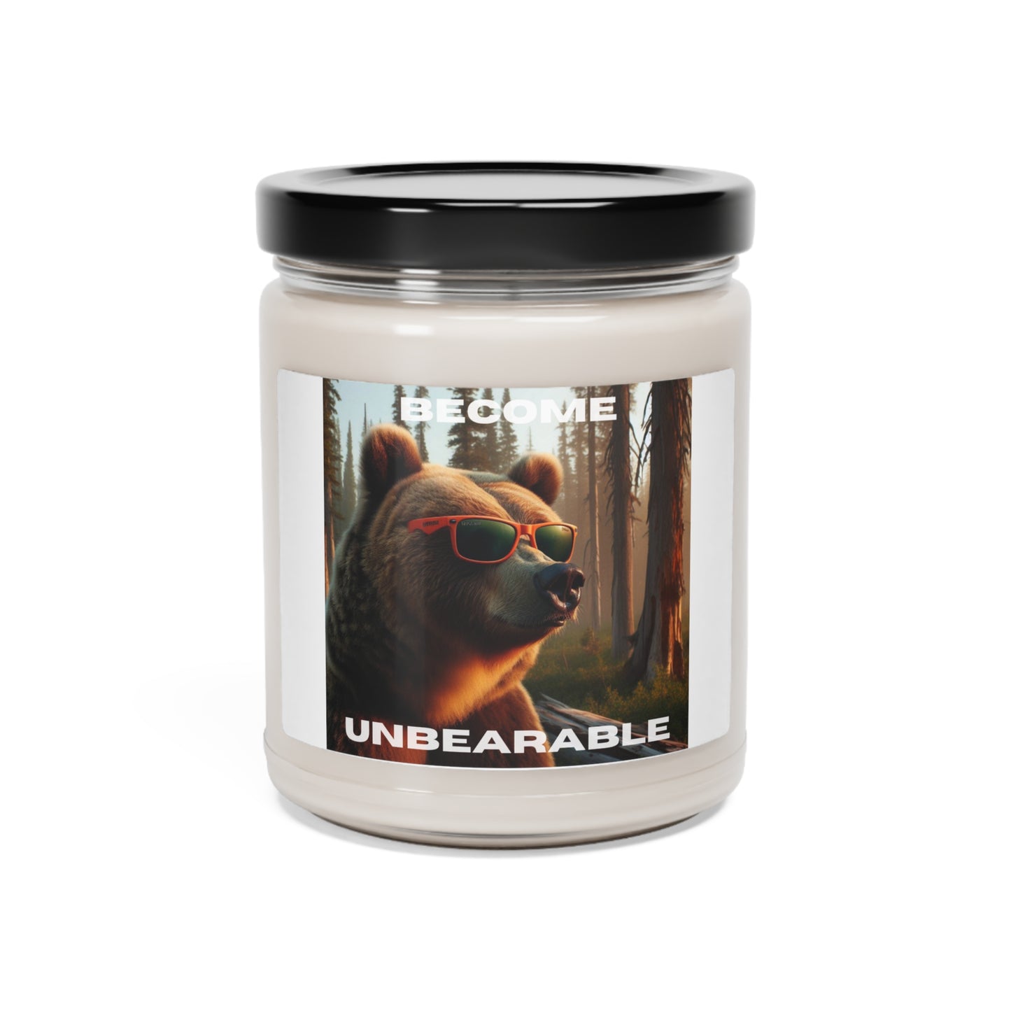 Become Unbearable Scented Soy Candle, 9oz