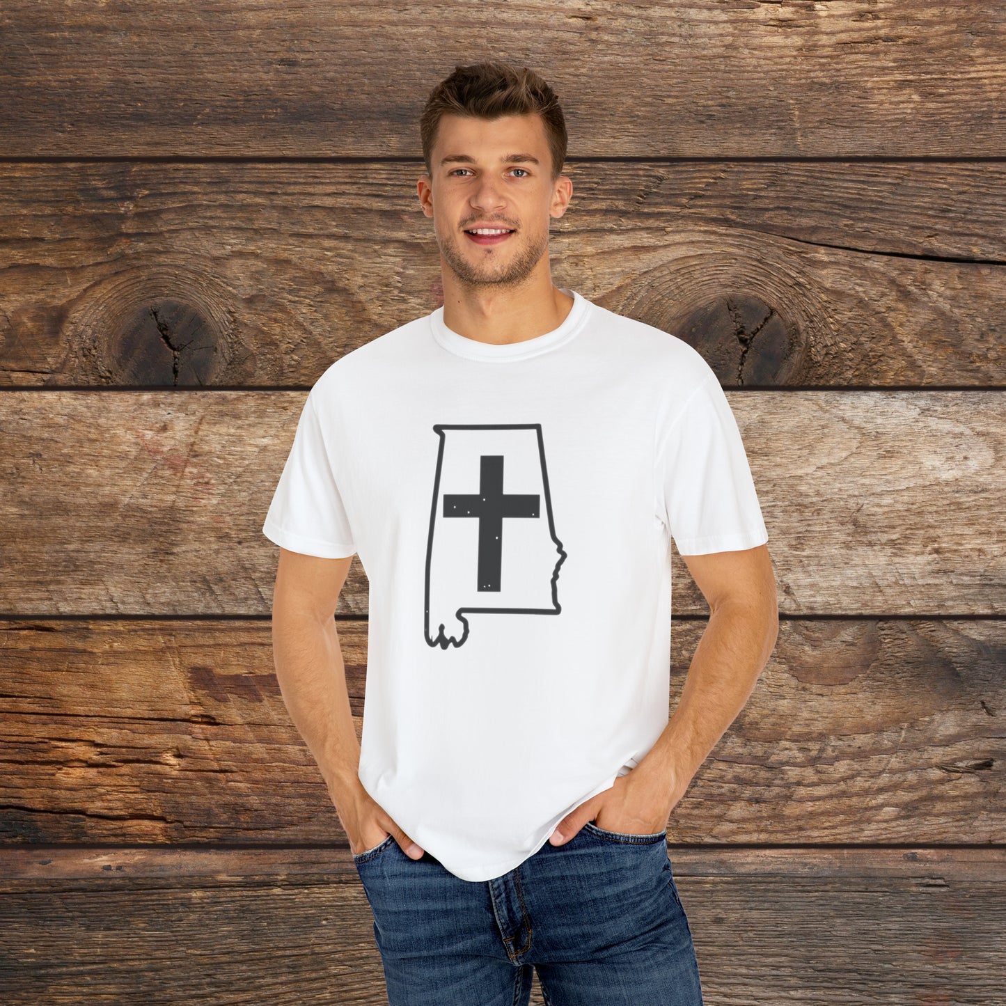 Alabama Christian Cross T-Shirt