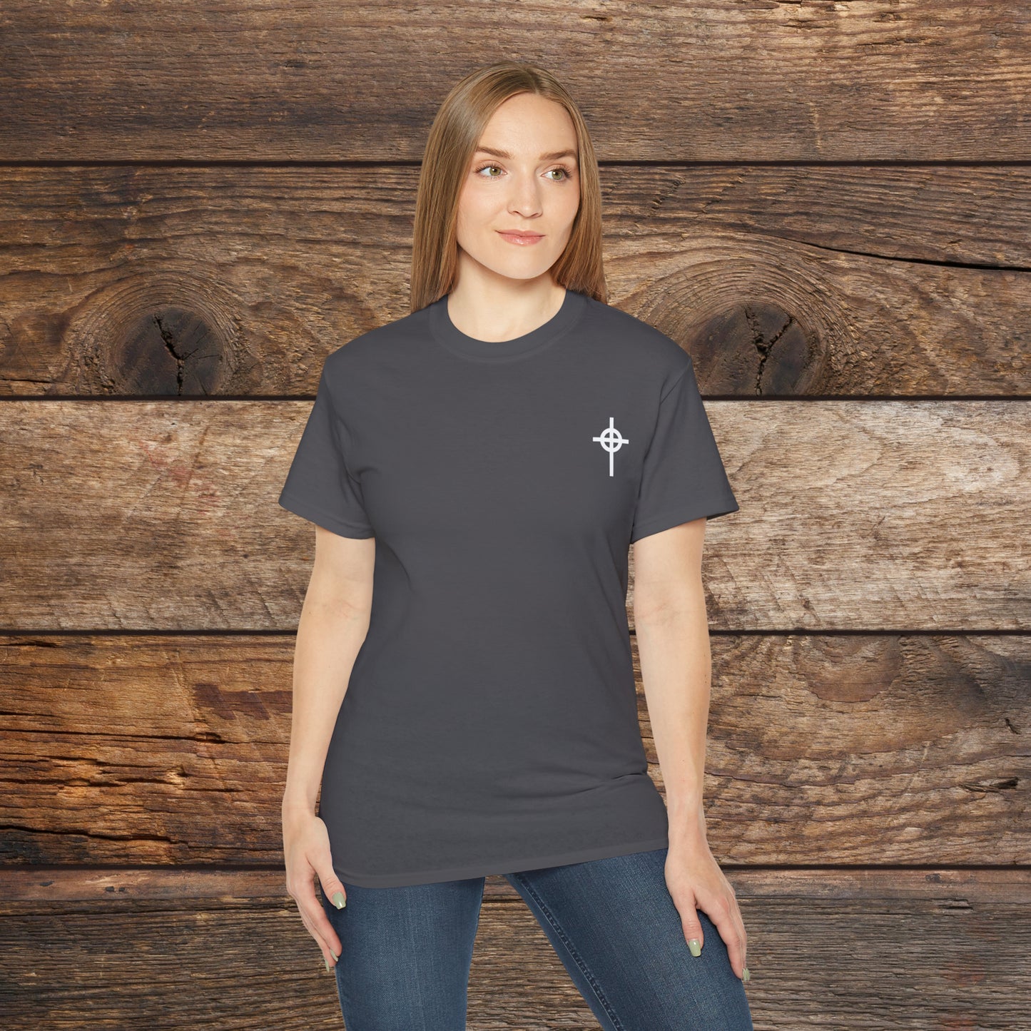Long Celtic Cross Unisex Tee