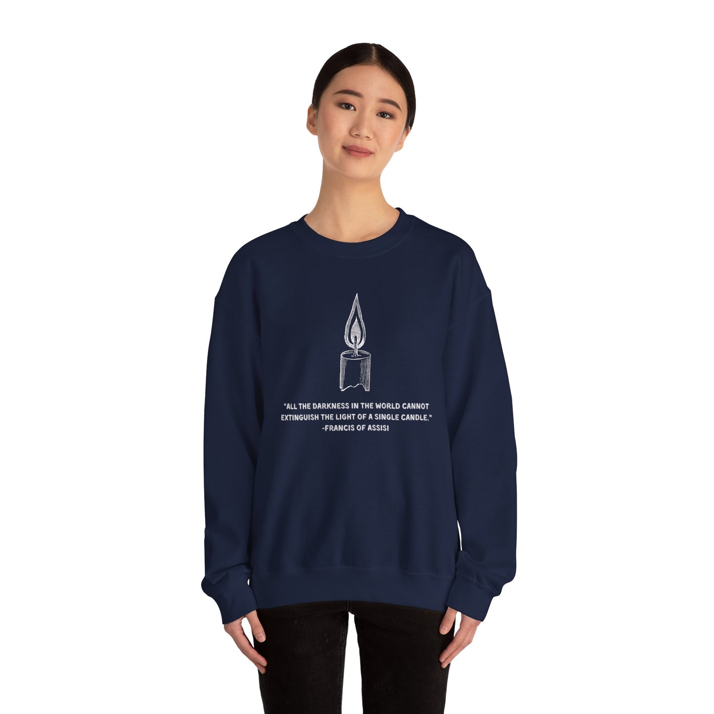 Candle Crewneck Sweatshirt