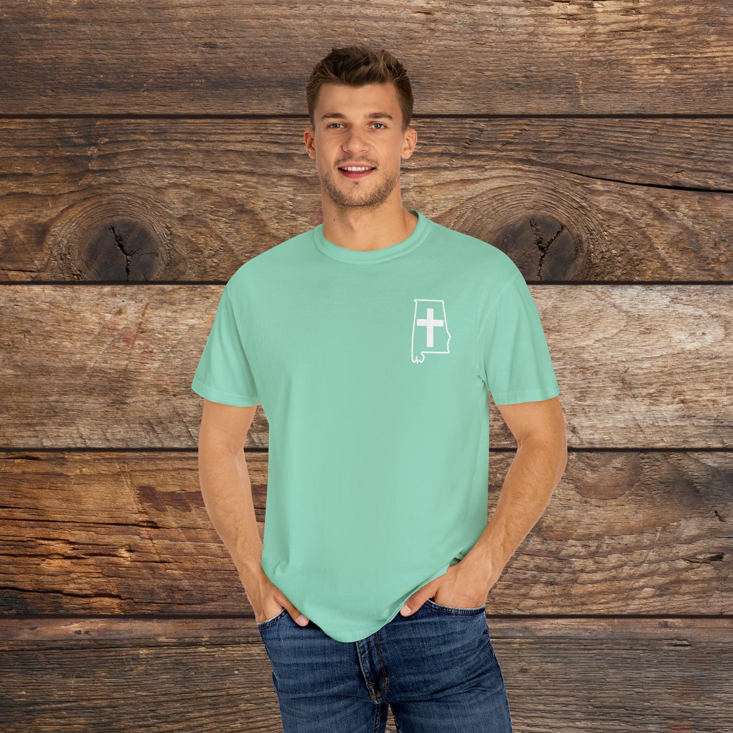 Alabama Christian Cross T-Shirt