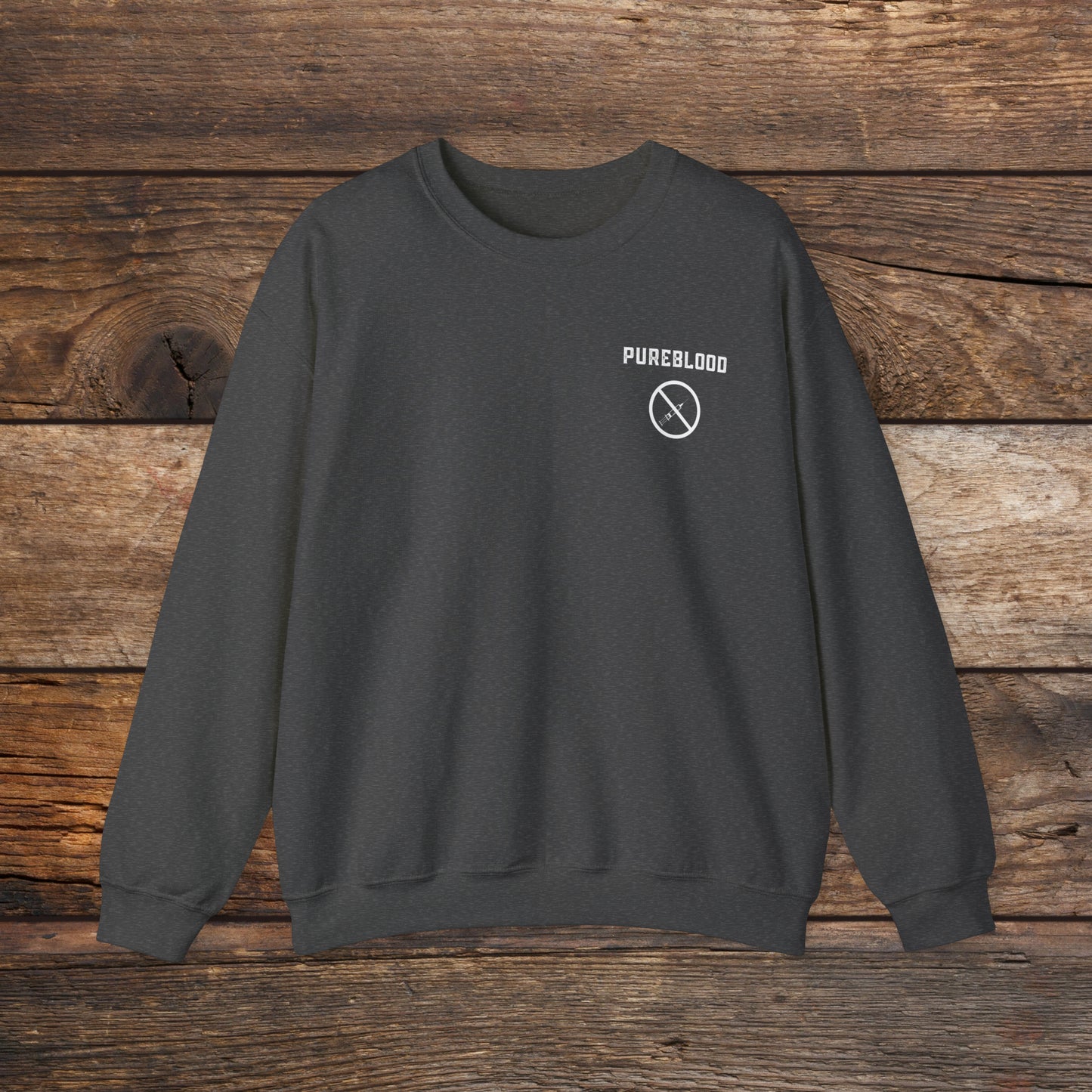 Pureblood Small Front Logo Crewneck Sweatshirt