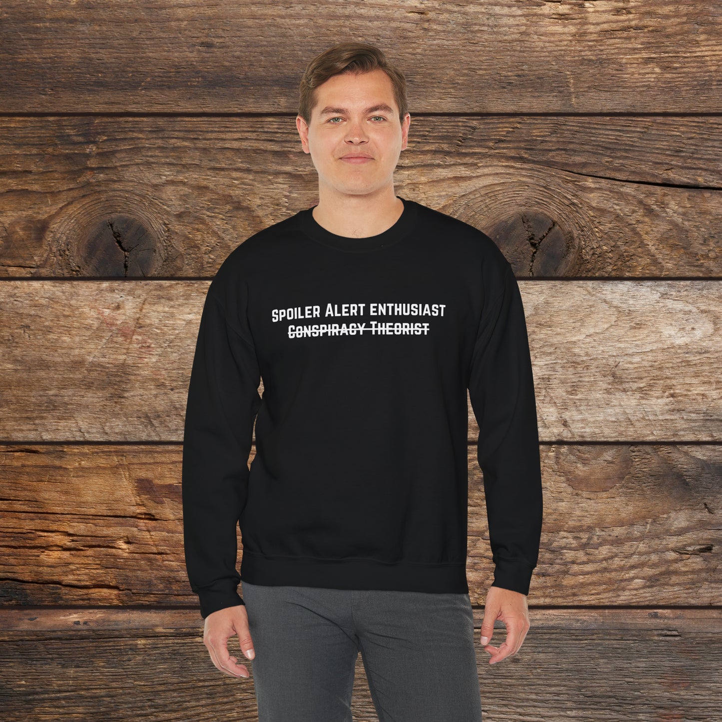 Spoiler Alert Enthusiast Crewneck Sweatshirt