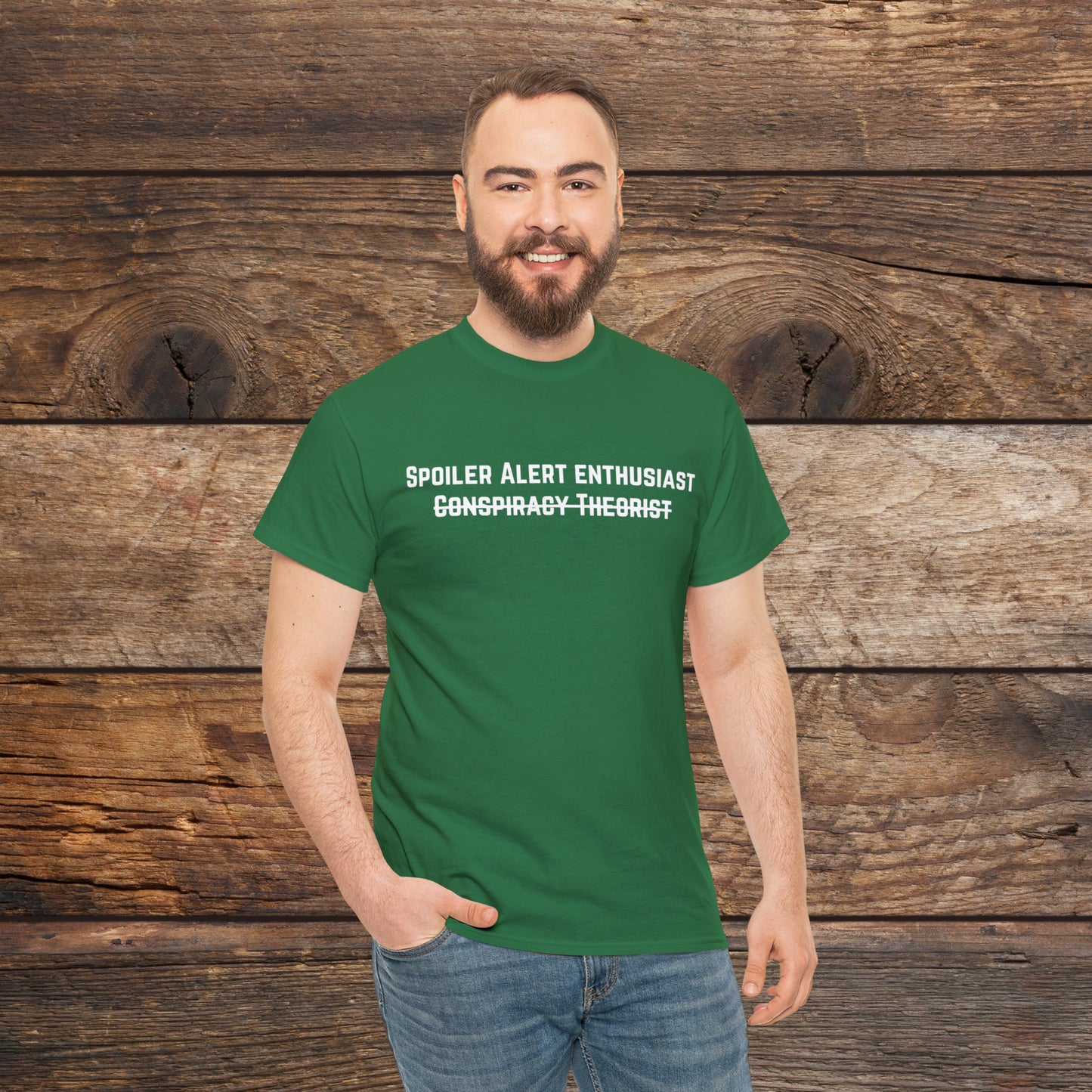 Spoiler Alert Enthusiast Unisex Heavy Cotton Tee