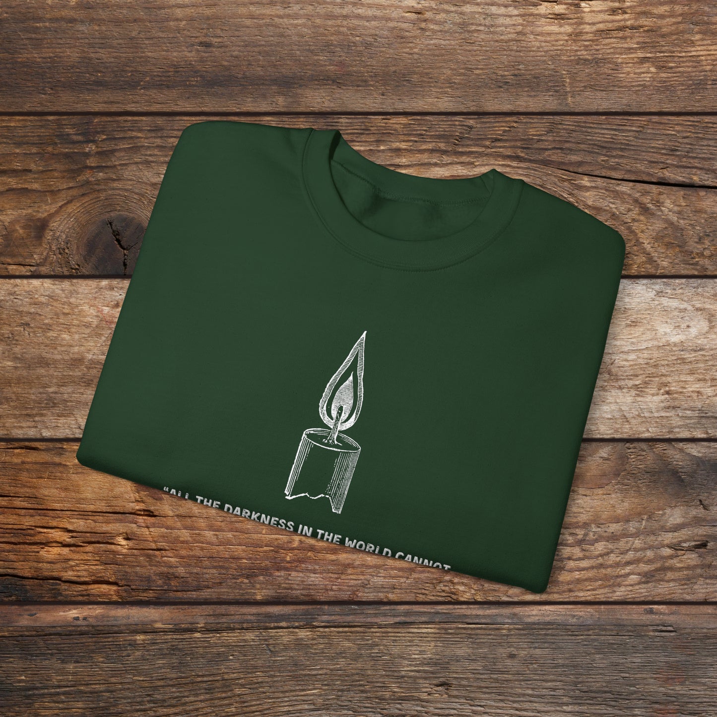 Candle Crewneck Sweatshirt
