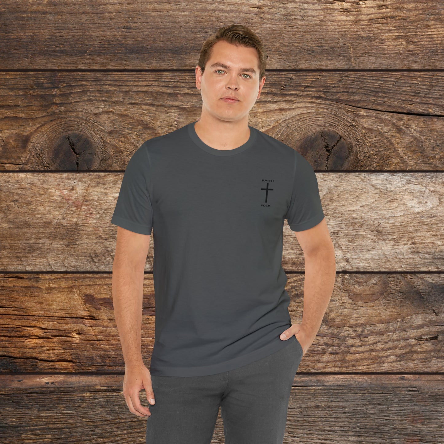 Faith and Folk Traditional Cross T-shirt