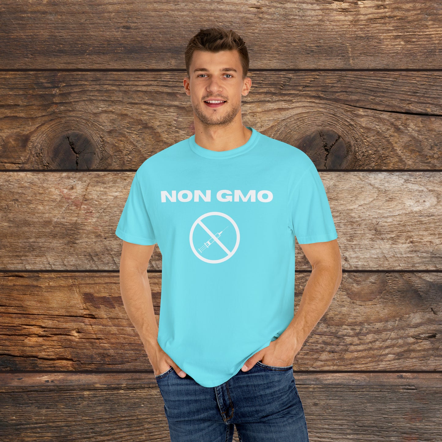 Non GMO Unisex Garment-Dyed T-shirt