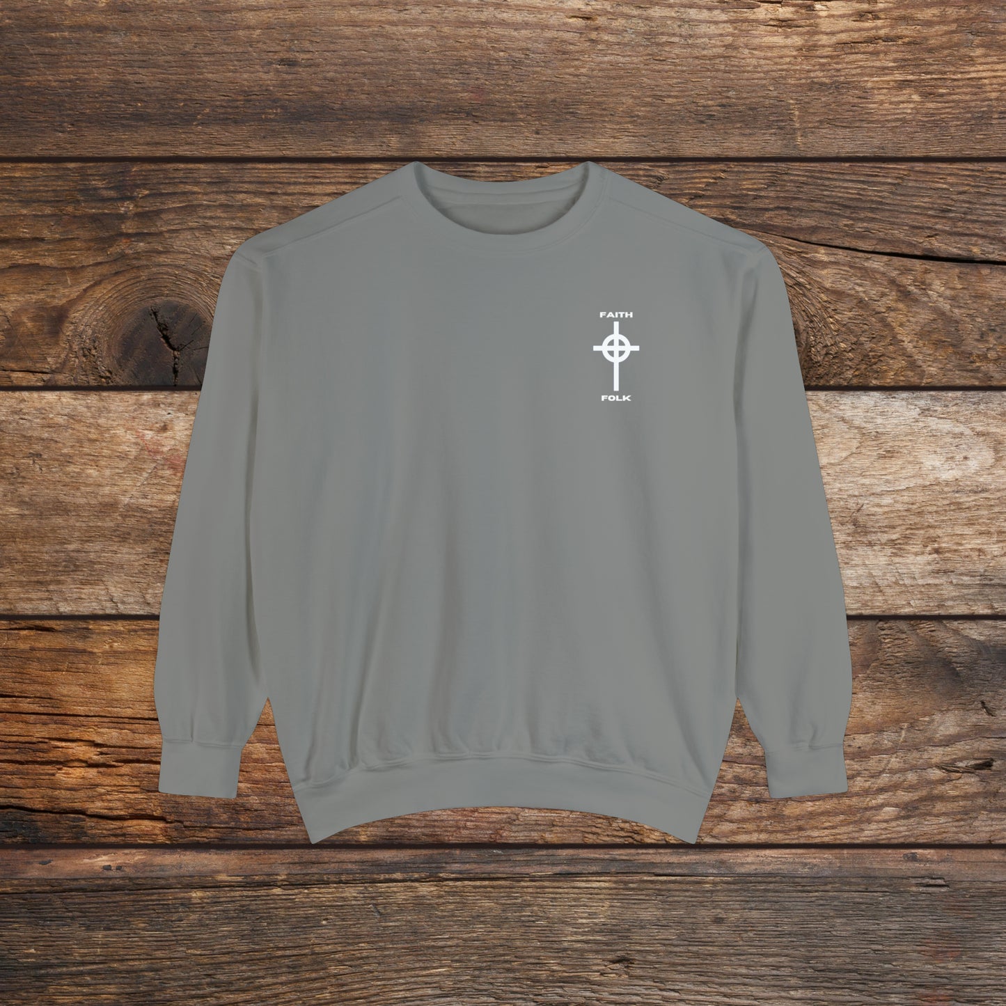 Faith and Folk Small Front Logo Sweatshirt