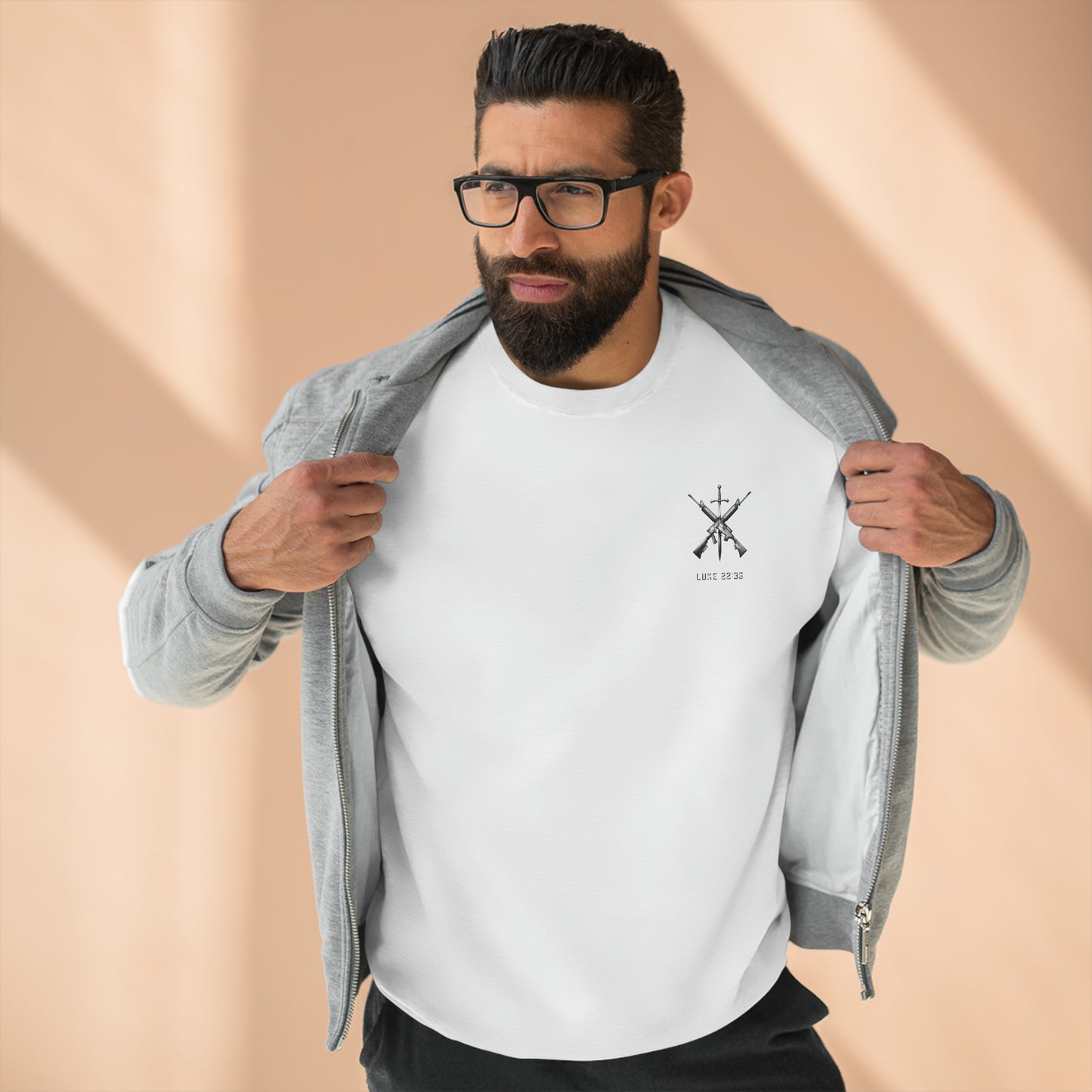 Luke 22:36 Sweatshirt