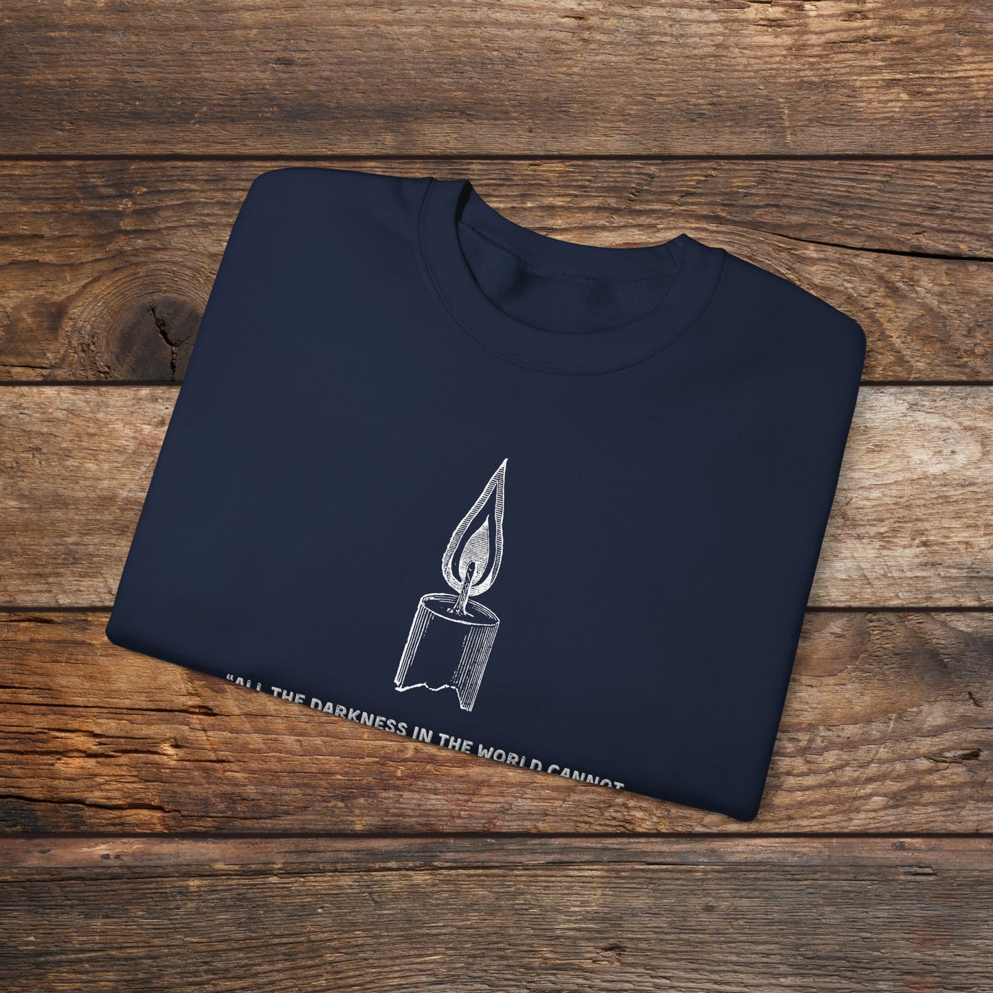 Candle Crewneck Sweatshirt