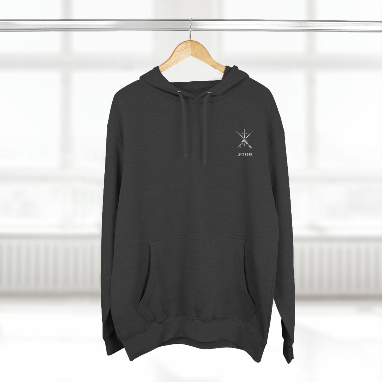 Luke 22:36 Buy A Sword Unisex Premium Pullover Hoodie