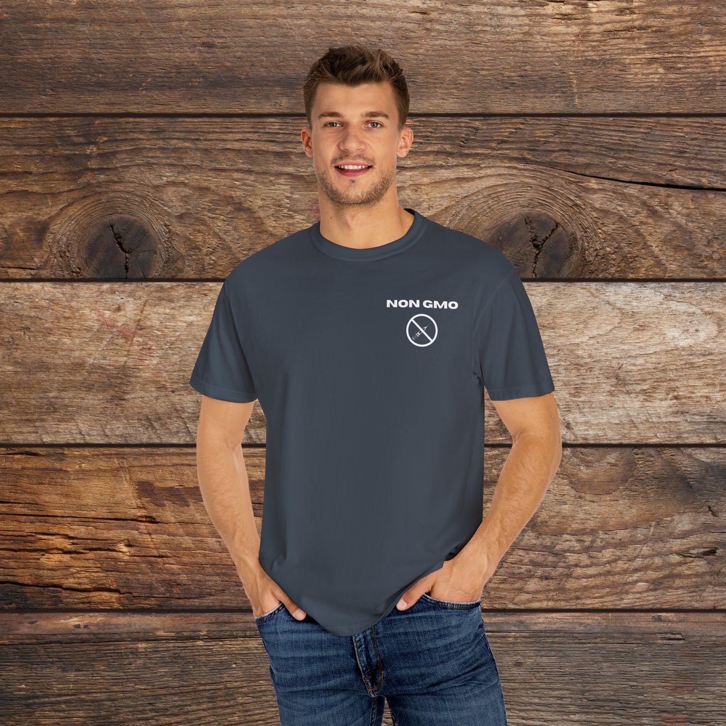 Non GMO Unisex Garment-Dyed T-shirt