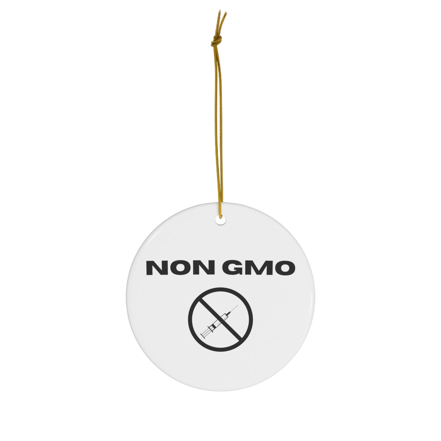 Non GMO Ceramic Christmas Ornament