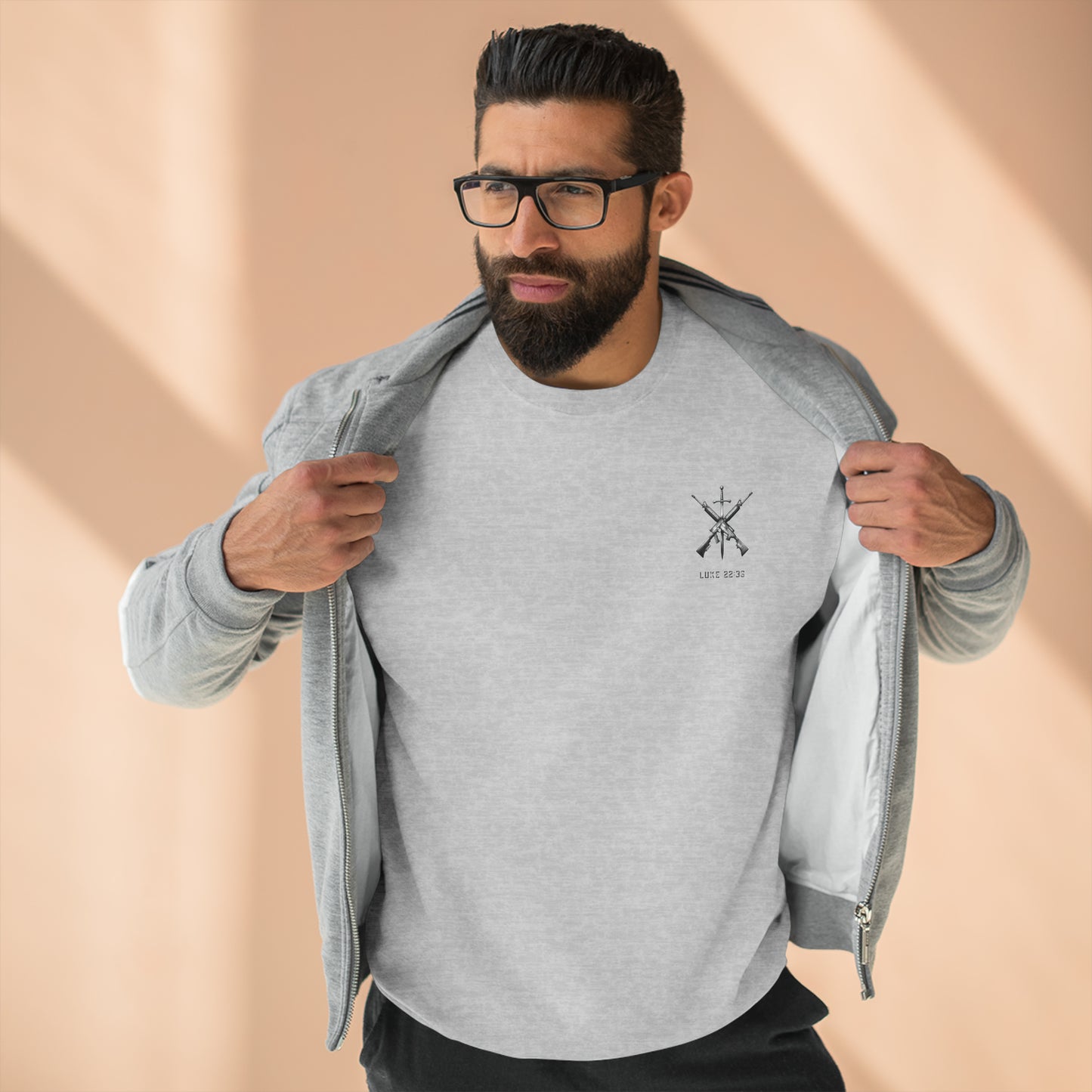 Luke 22:36 Sweatshirt