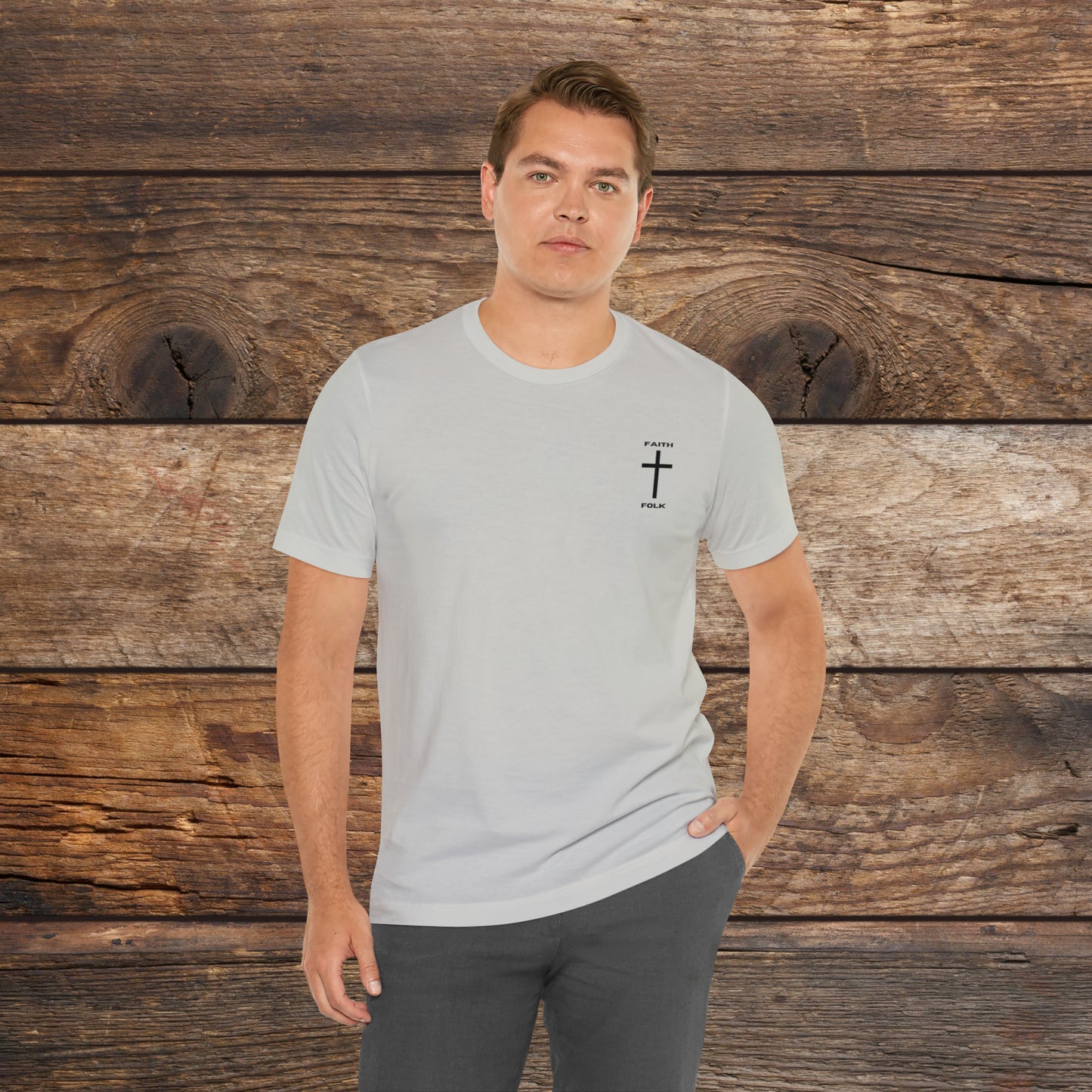 Faith and Folk Traditional Cross T-shirt
