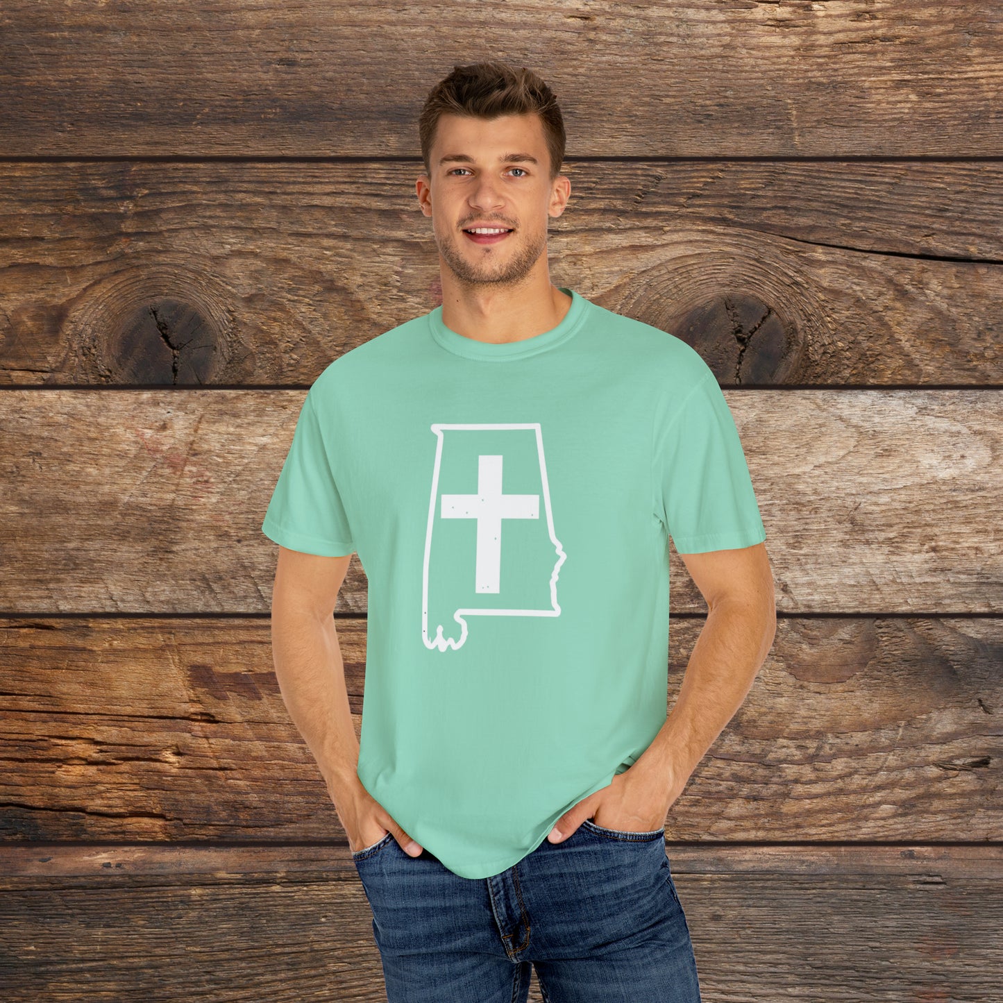 Alabama Christian Cross T-Shirt