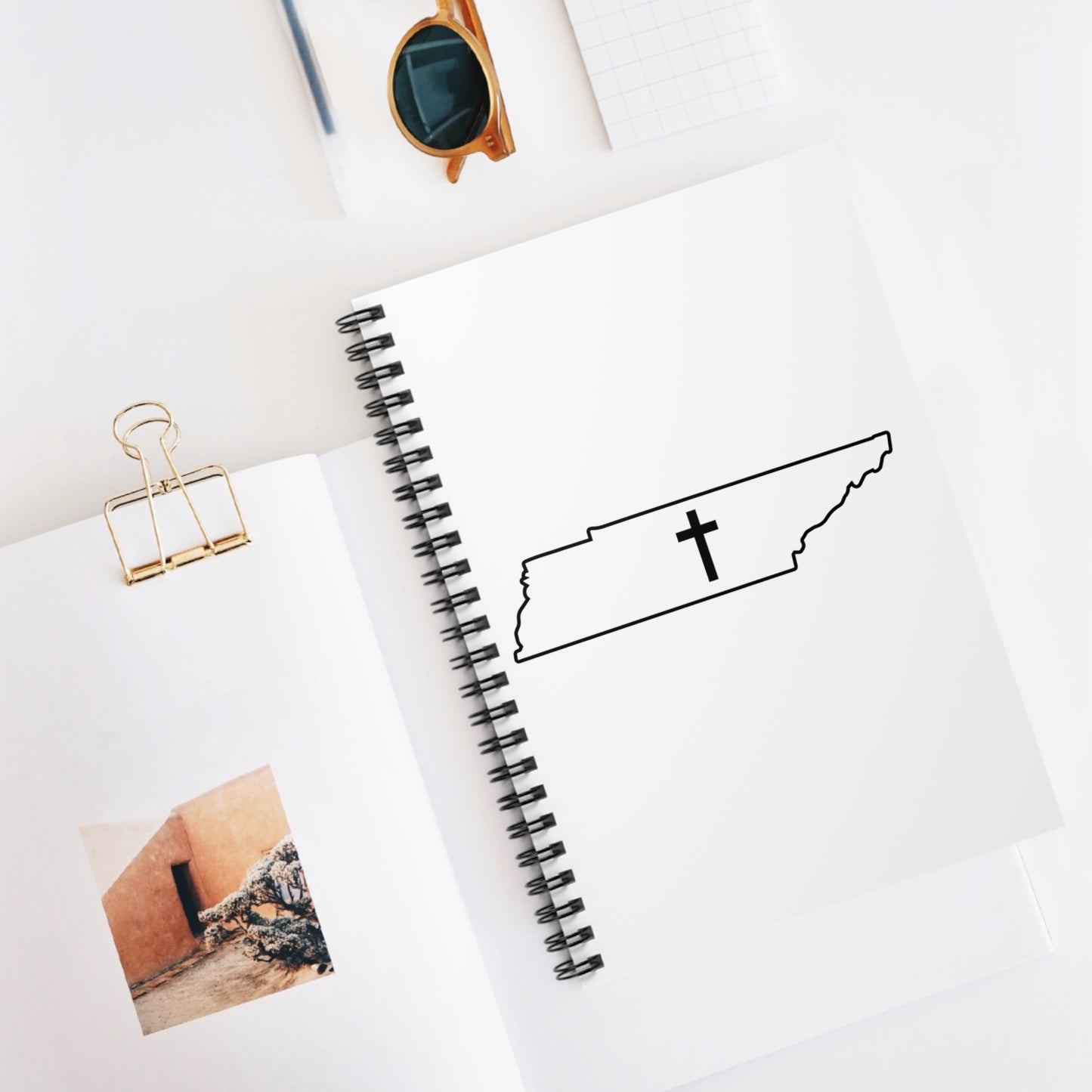 Tennessee Christian Cross Notebook