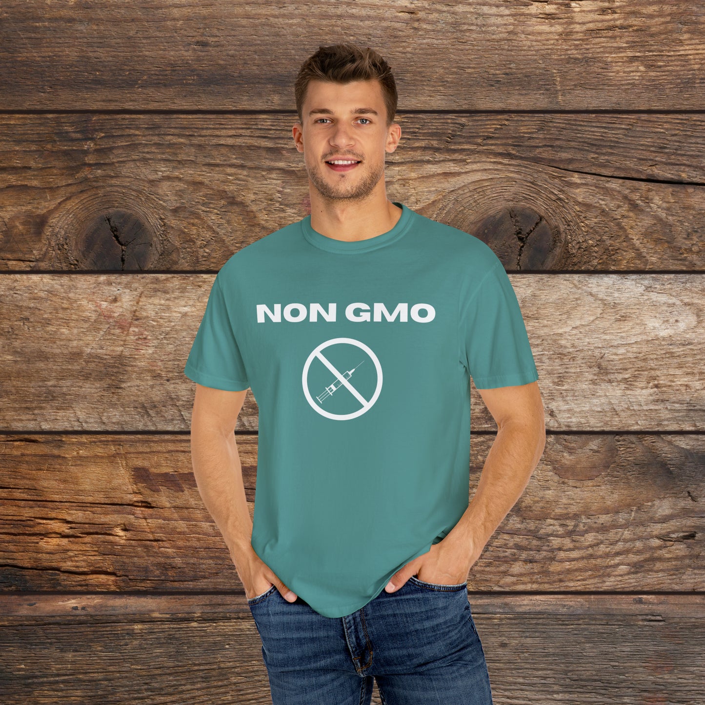 Non GMO Unisex Garment-Dyed T-shirt