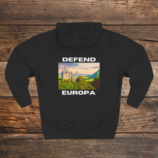 Defend Europa Unisex Premium Pullover Hoodie
