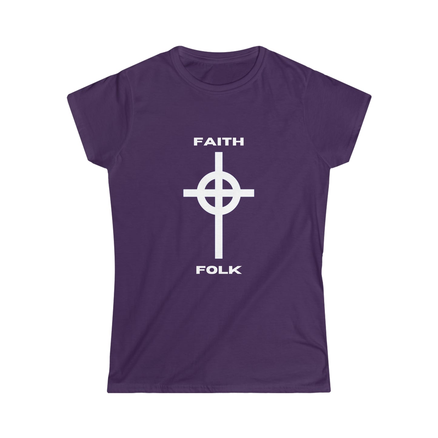 Faith and Folk Women's Softstyle Tee