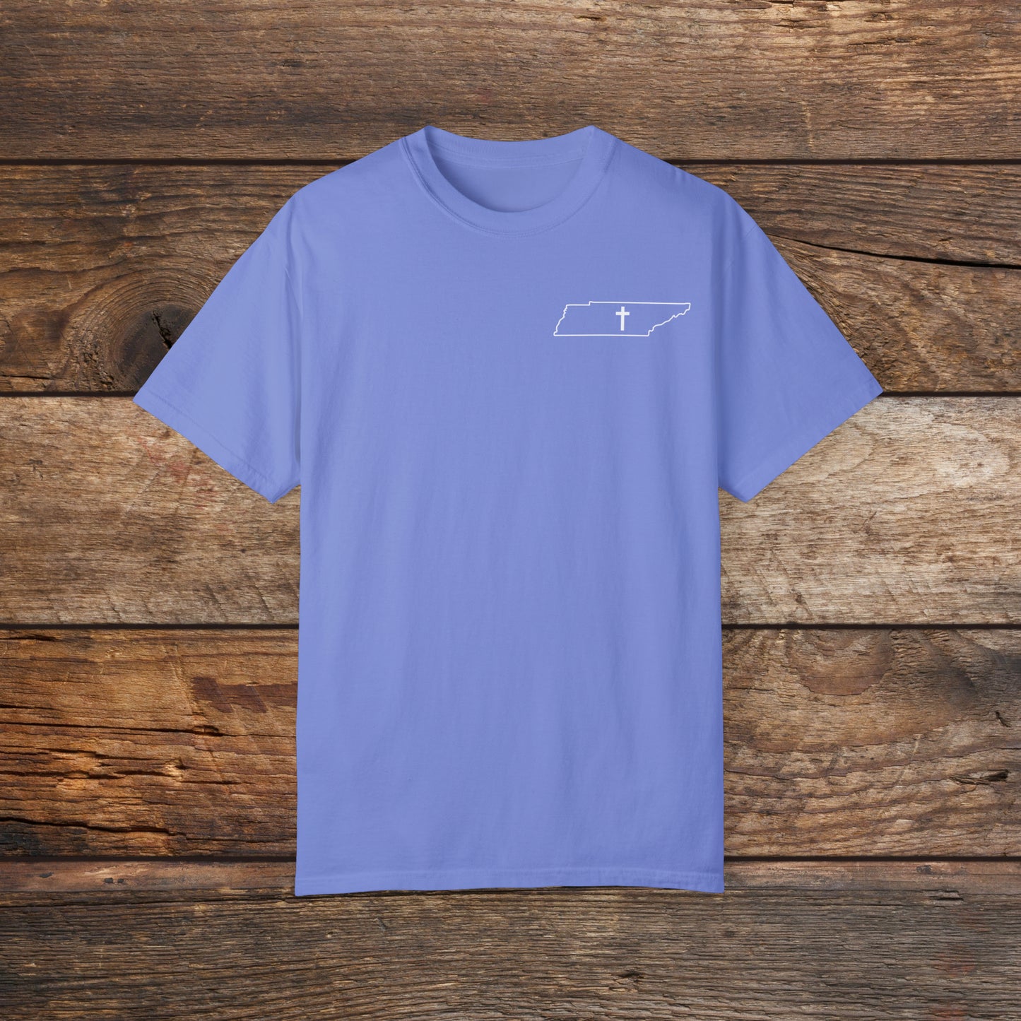 Tennessee Christian Cross Small Chest Logo T-Shirt