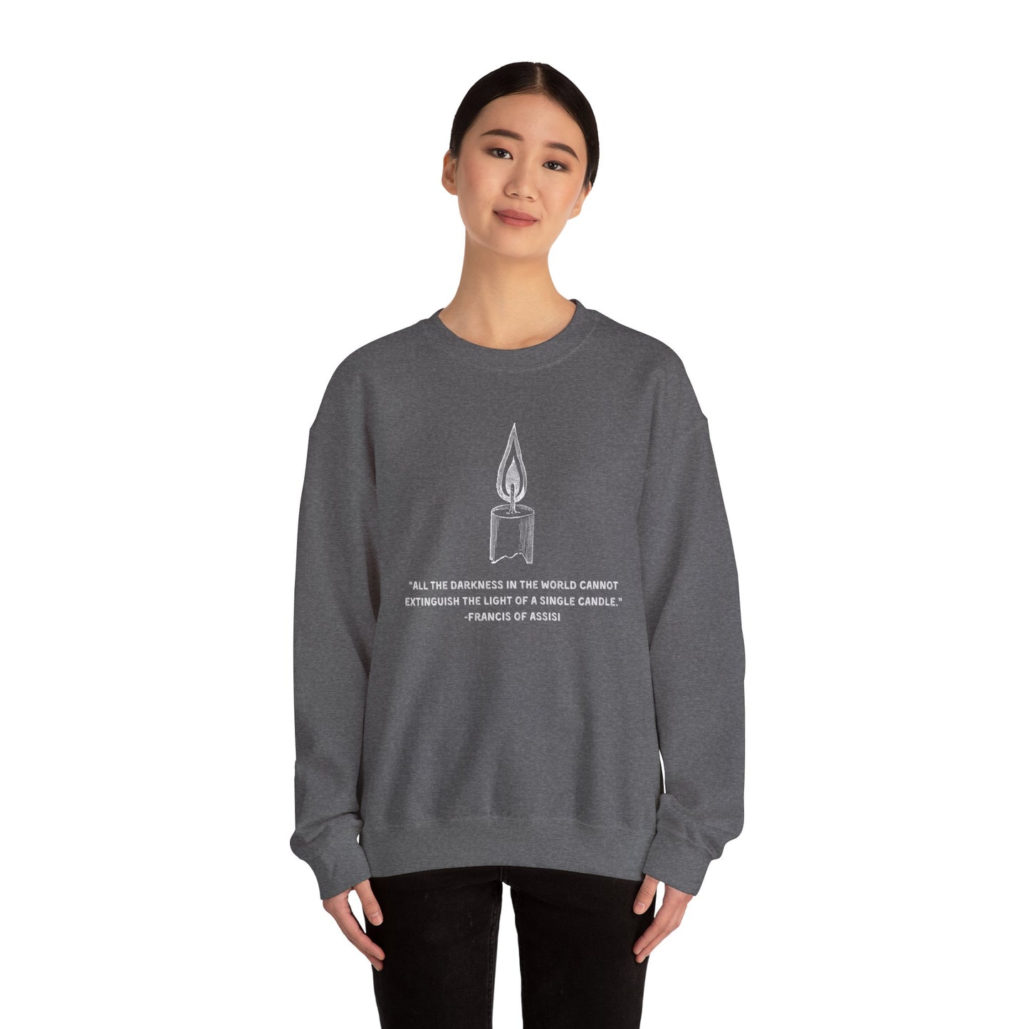 Candle Crewneck Sweatshirt