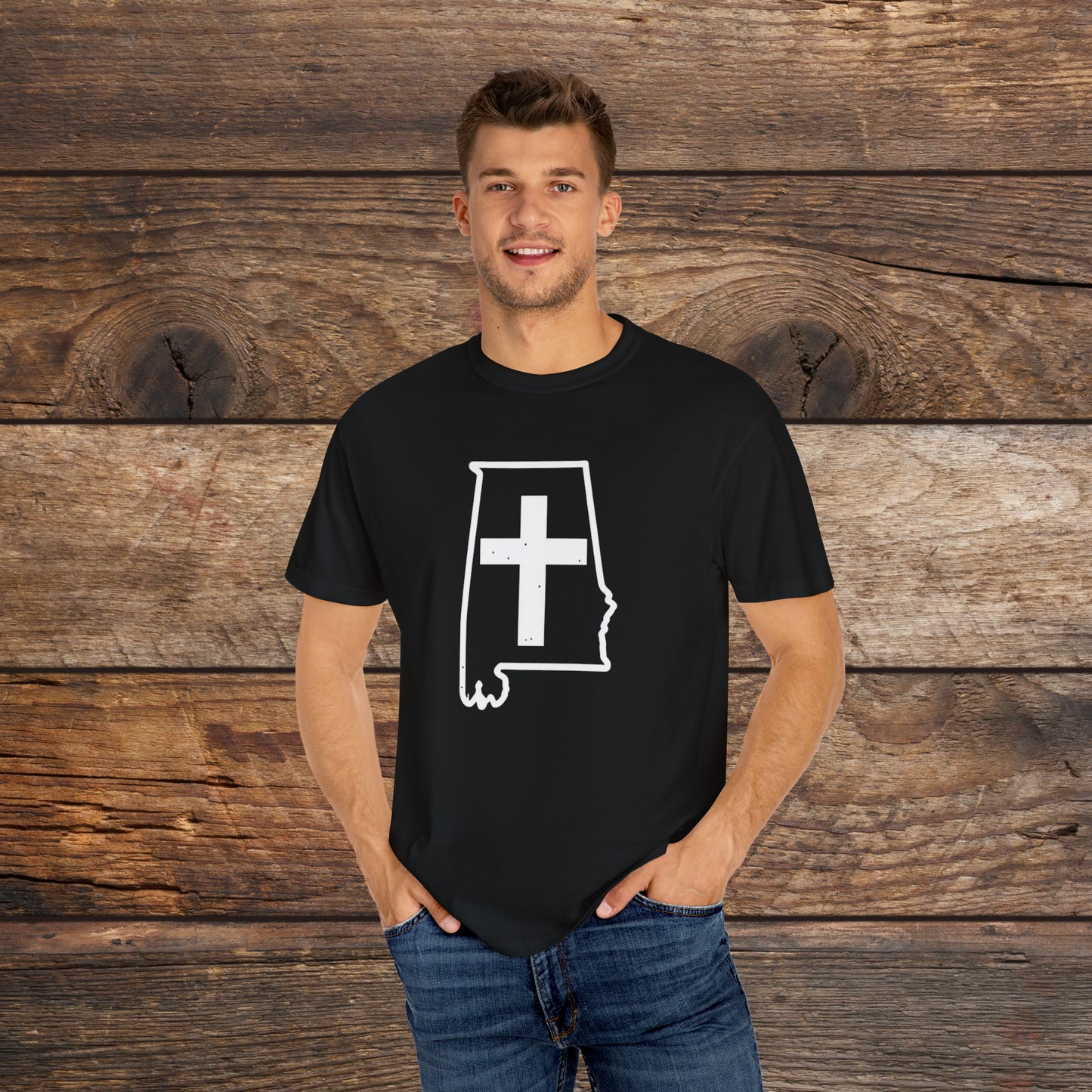 Alabama Christian Cross T-Shirt