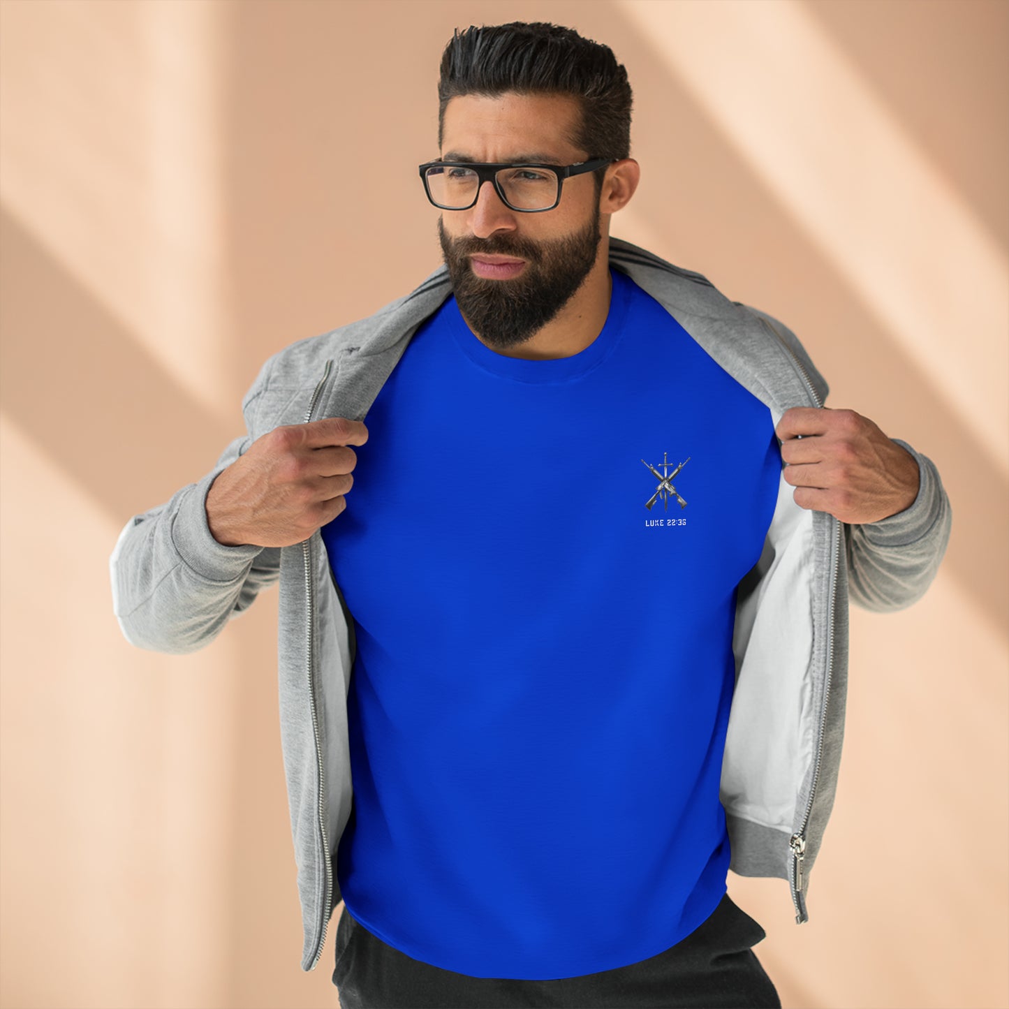 Luke 22:36 Sweatshirt