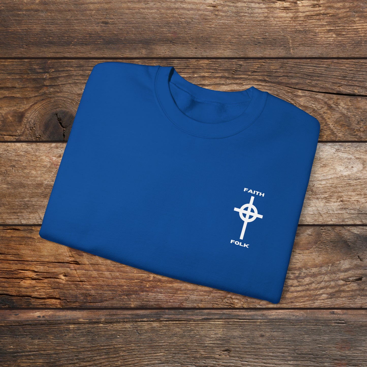 Faith and Folk Small Front Logo Sweatshirt