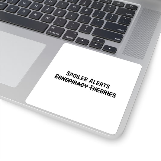 Spoiler Alerts Sticker