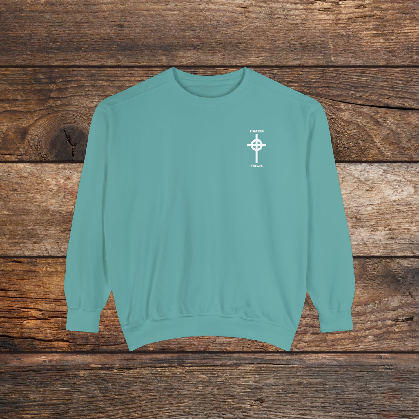 Faith and Folk Small Front Logo Sweatshirt