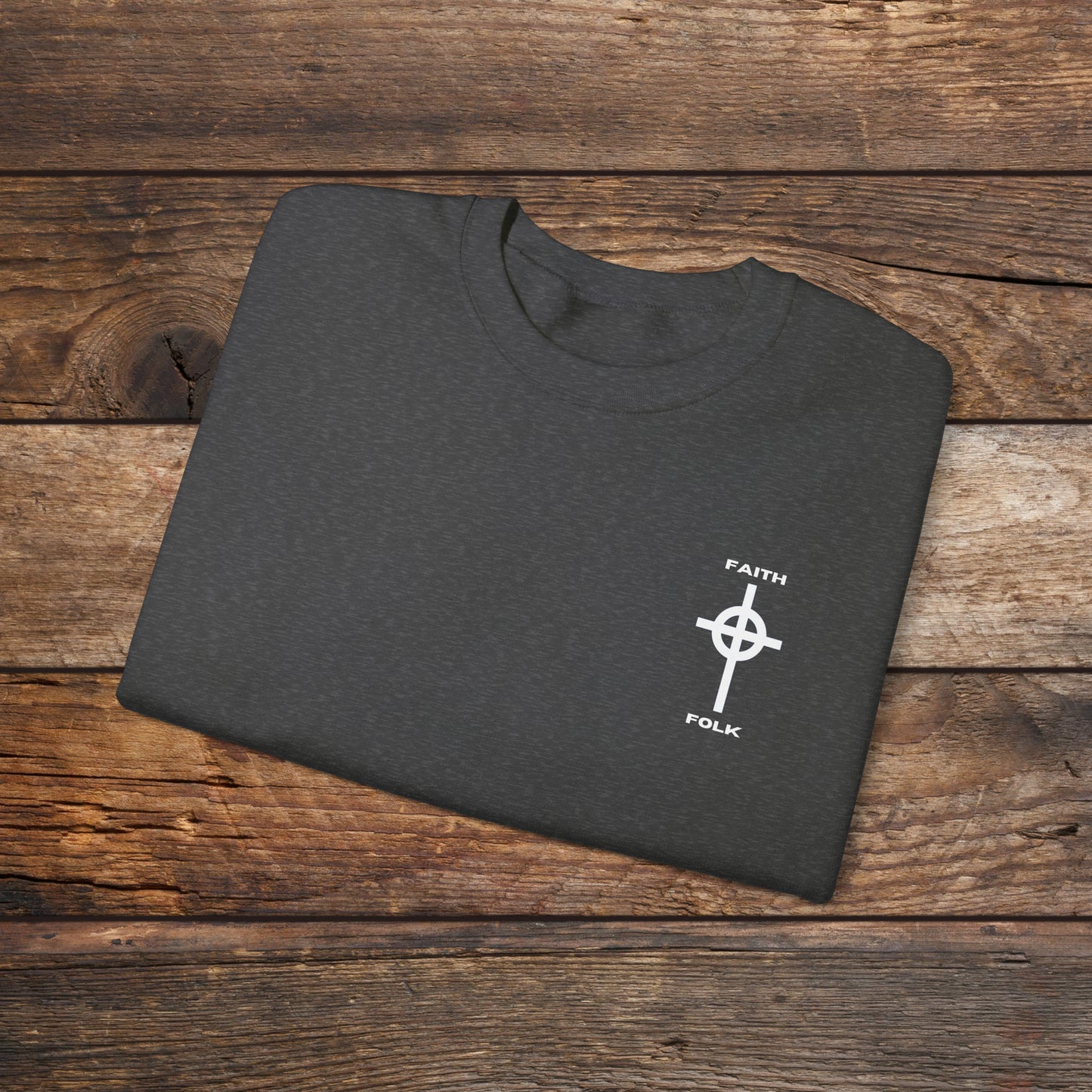 Faith and Folk Small Front Logo Sweatshirt