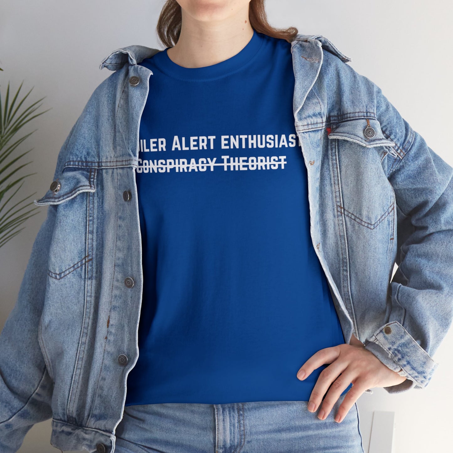 Spoiler Alert Enthusiast Unisex Heavy Cotton Tee
