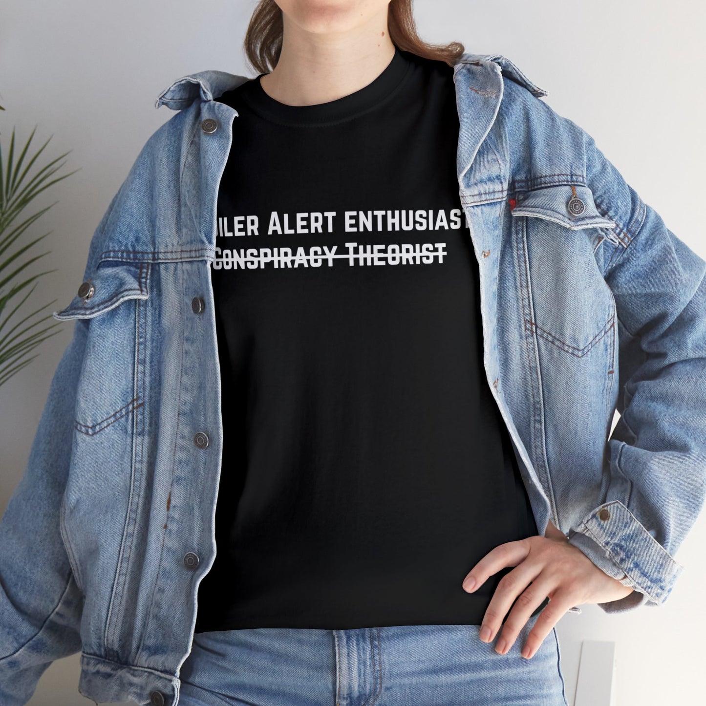 Spoiler Alert Enthusiast Unisex Heavy Cotton Tee
