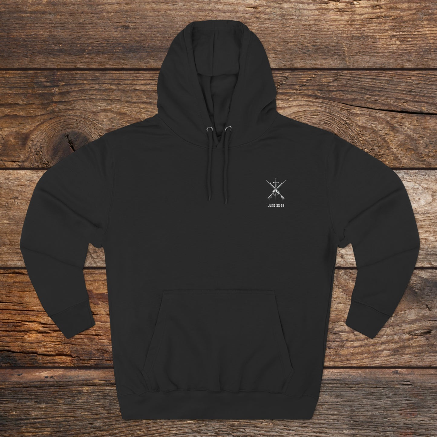 Luke 22:36 Buy A Sword Unisex Premium Pullover Hoodie