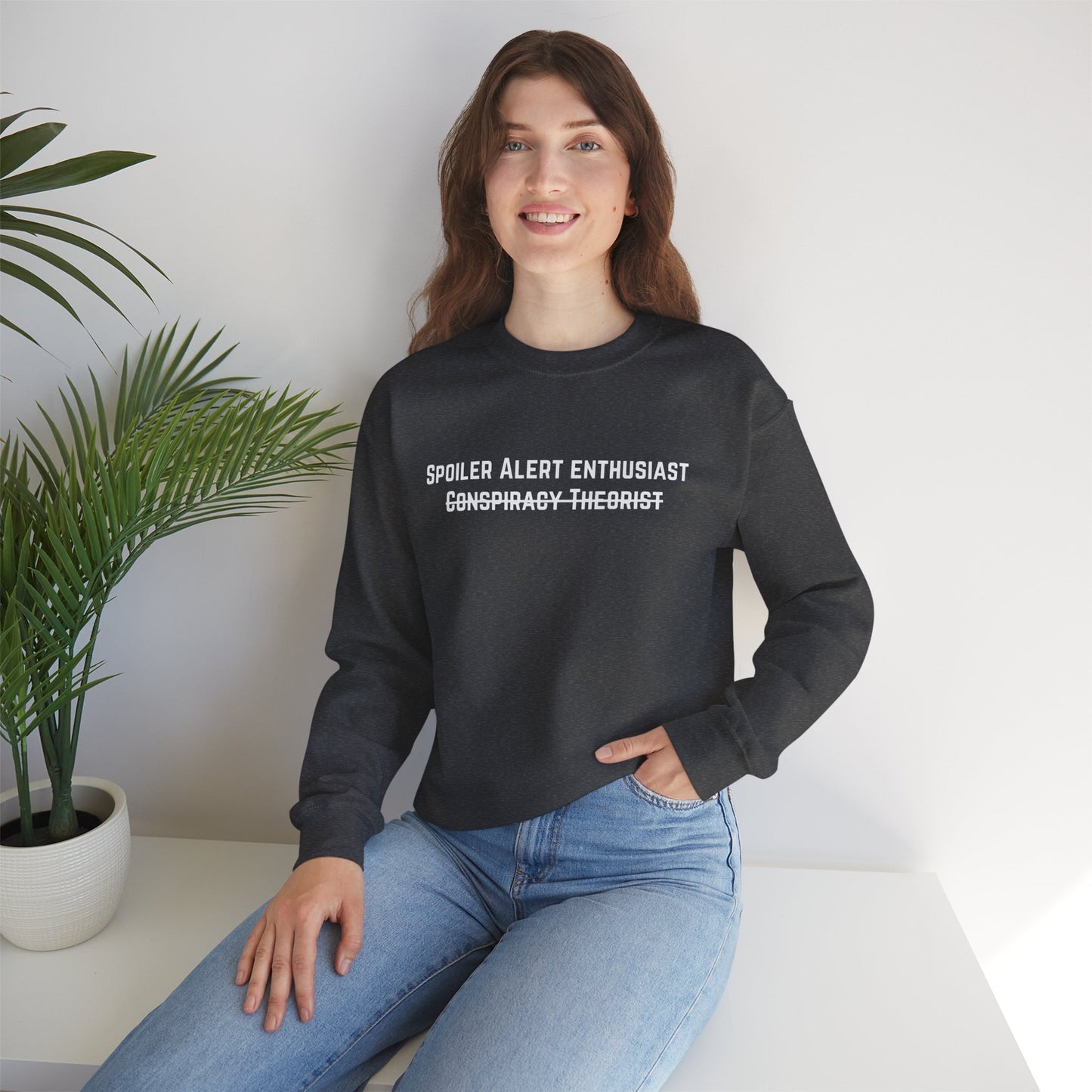 Spoiler Alert Enthusiast Crewneck Sweatshirt