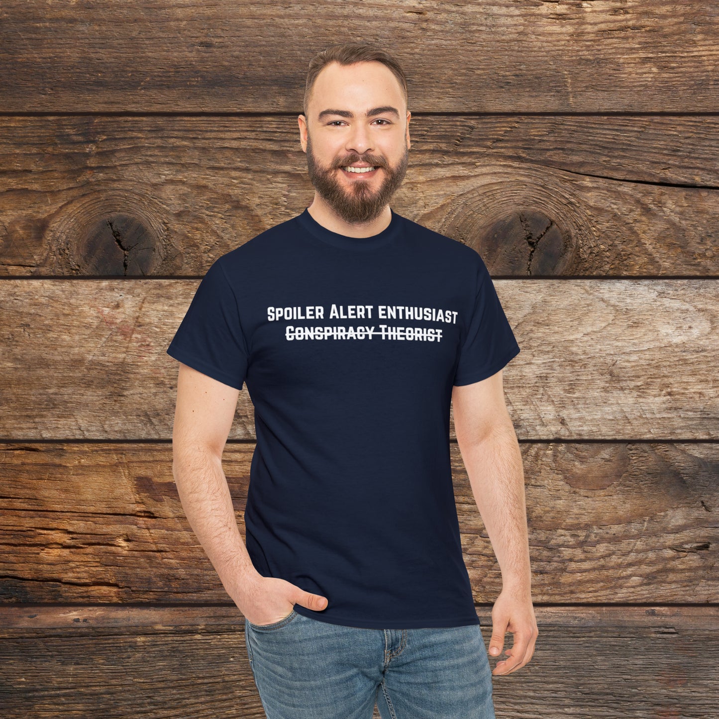 Spoiler Alert Enthusiast Unisex Heavy Cotton Tee