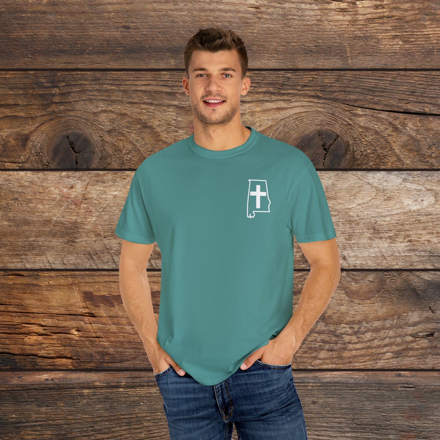 Alabama Christian Cross T-Shirt