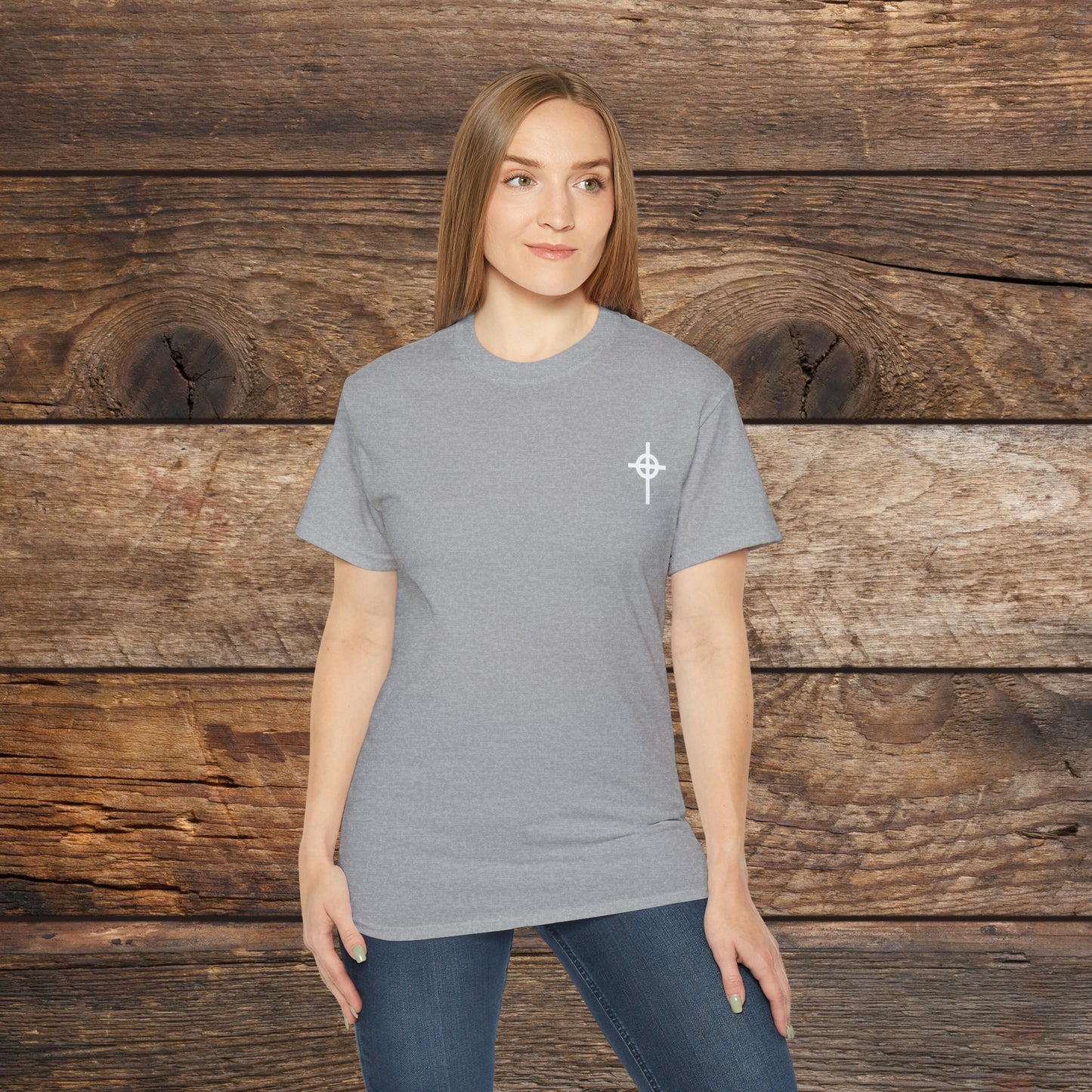 Long Celtic Cross Unisex Tee
