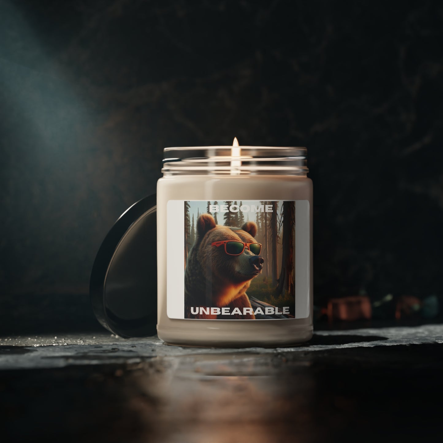Become Unbearable Scented Soy Candle, 9oz