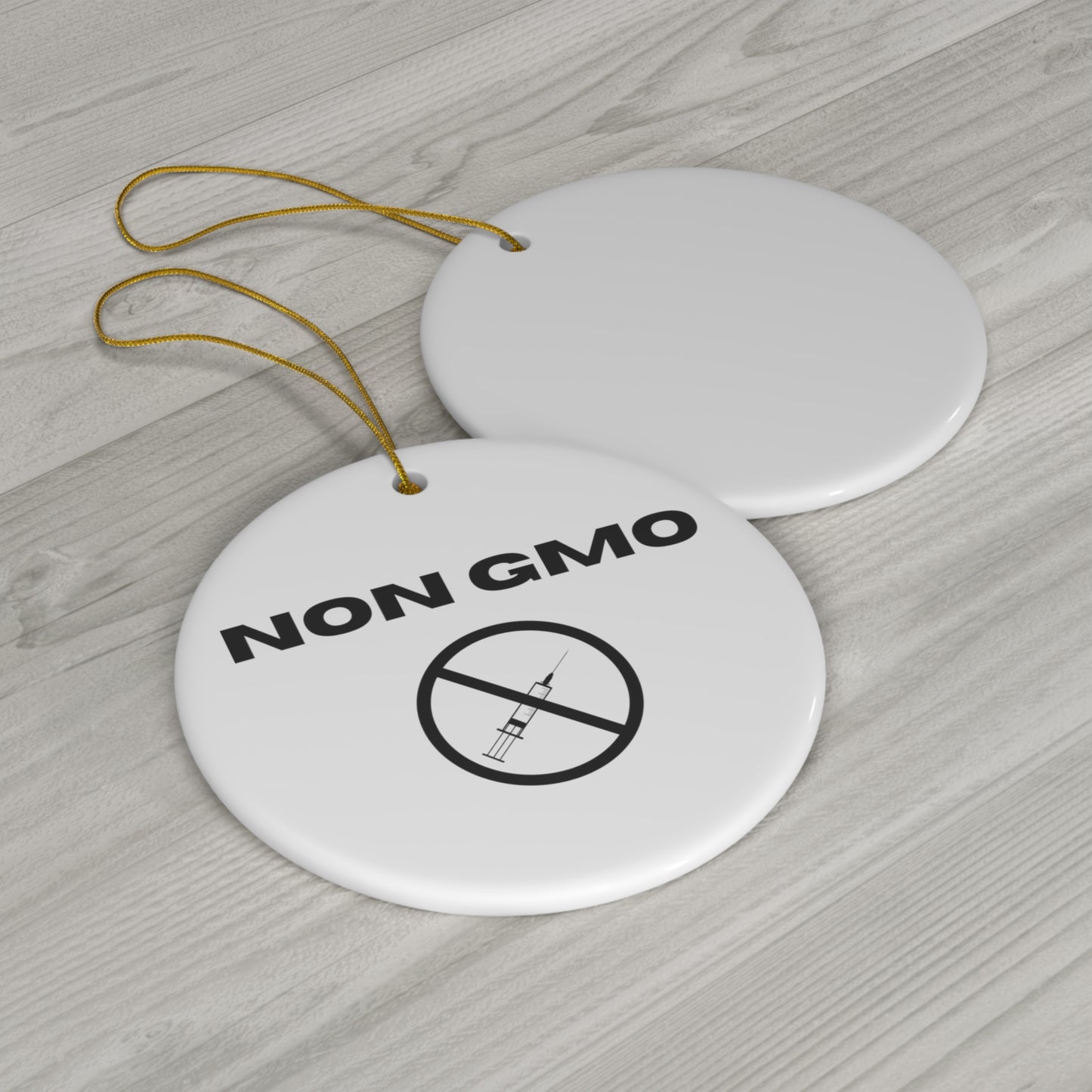 Non GMO Ceramic Christmas Ornament