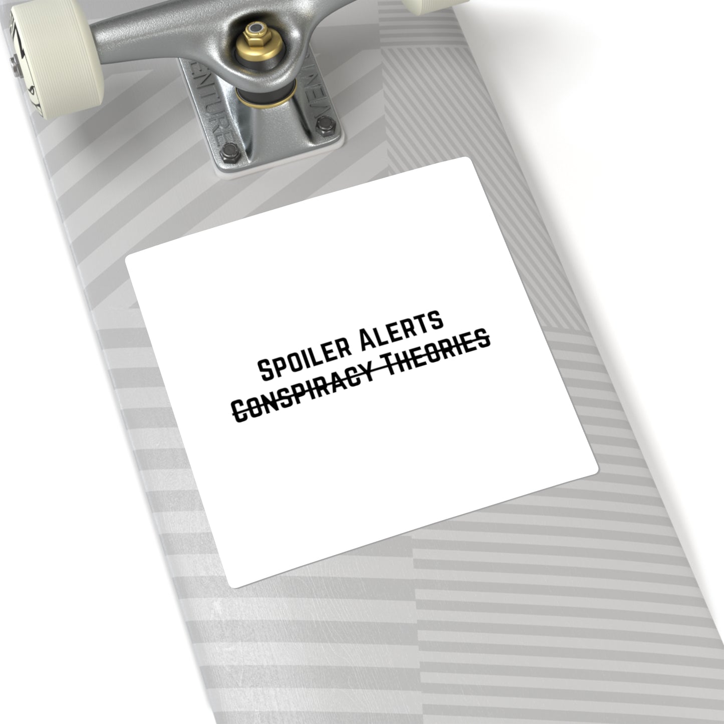 Spoiler Alerts Sticker