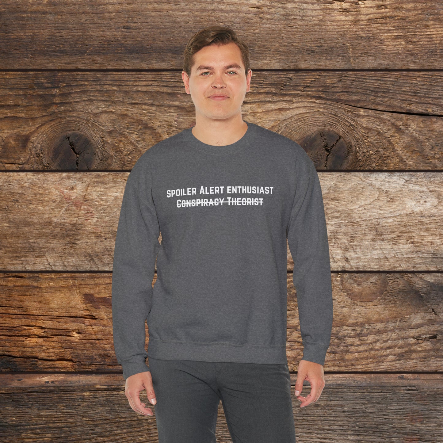 Spoiler Alert Enthusiast Crewneck Sweatshirt