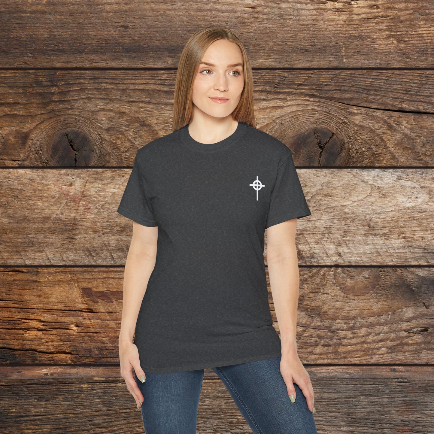 Long Celtic Cross Unisex Tee