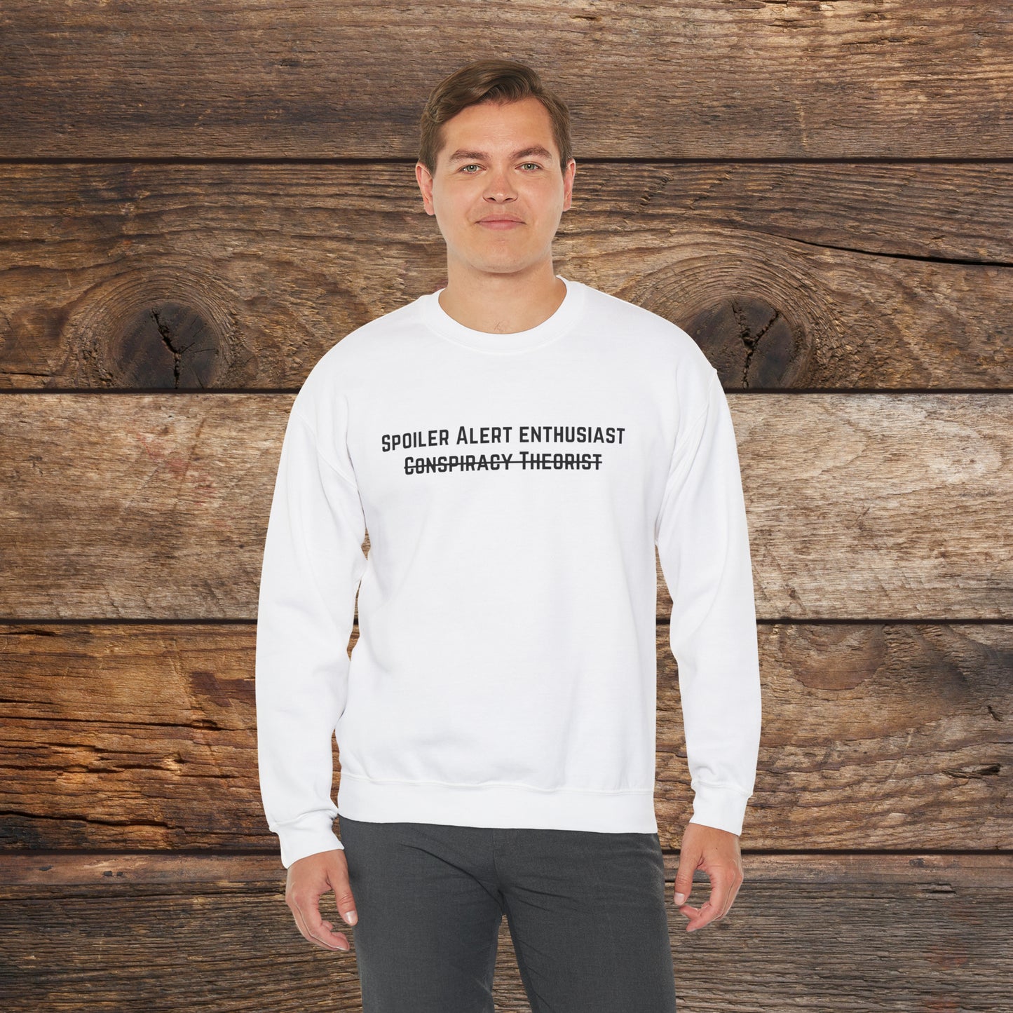 Spoiler Alert Enthusiast Crewneck Sweatshirt