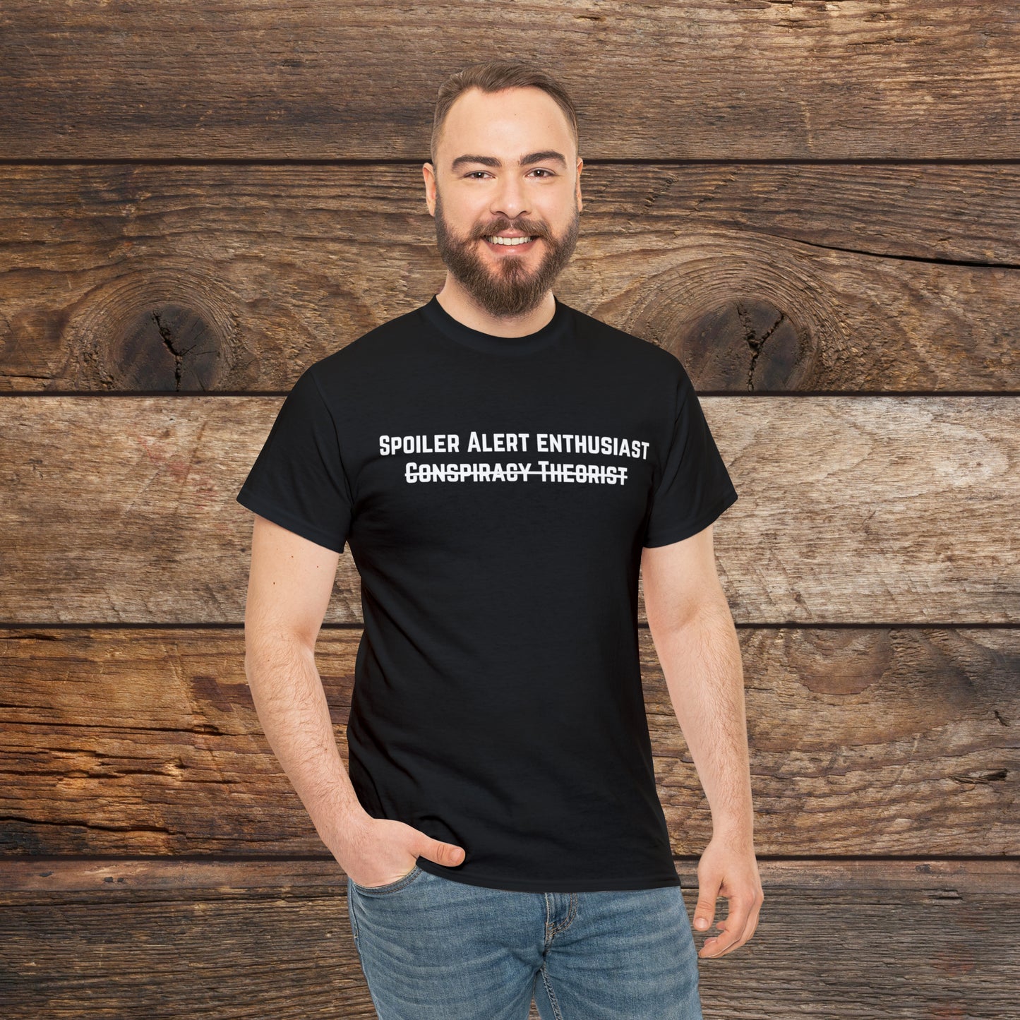 Spoiler Alert Enthusiast Unisex Heavy Cotton Tee
